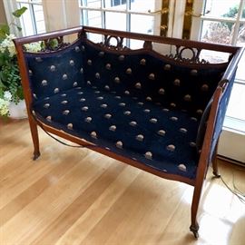 Edwardian style settee