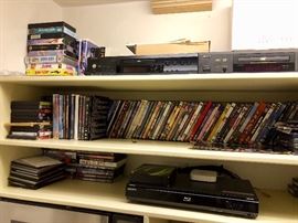 DVDs and CDs