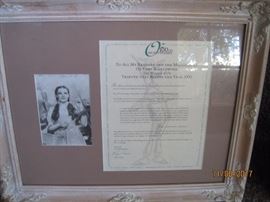 Wizard of Oz Framed collectible
