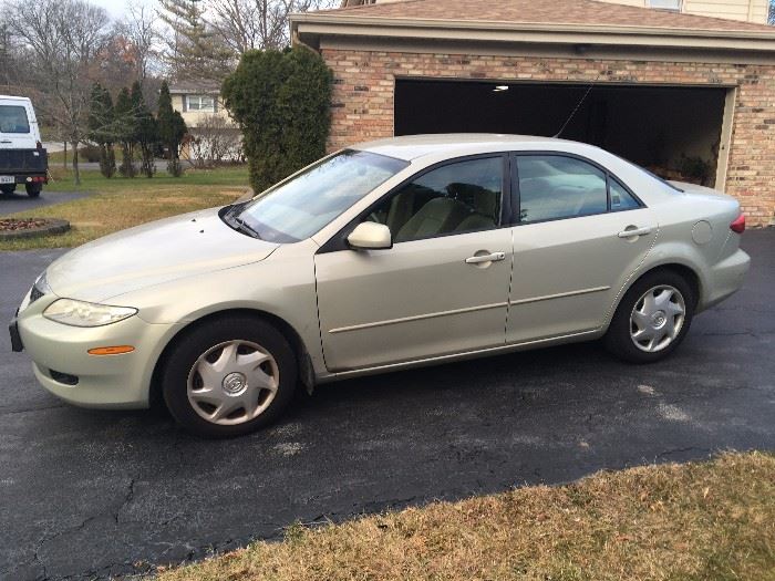 Grandpa's 2004 Mazda 6. 106,000 miles, new tires in 2015. Runs great! Asking $3,600 or best offer.