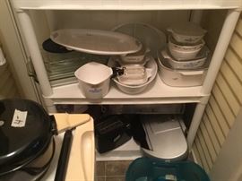 Corning Ware & small appliances