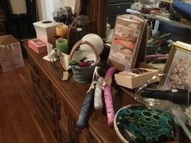 Items on dresser