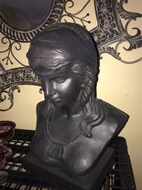 CLASSIC GREEK FEMALE BUST STATUE