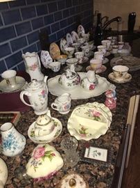 HUGE COLLECTION OF TEACUPS