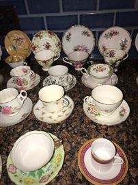 HUGE COLLECTION OF TEACUPS