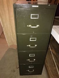 METAL FILE CABINET