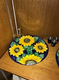 SUNFLOWER PLATE