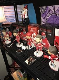 RED WINGS COLLECTIBLE BOBBLEHEADS