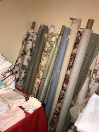 LARGE SELECTION OF DESIGNER FABRIC