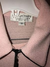 ST. JOHN PINK SUIT