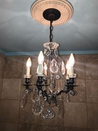 SCHONBEK CRYSTAL CHANDELIER