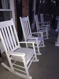 OUTDOOR PATIO FURNITURE-ROCKING CHAIRS