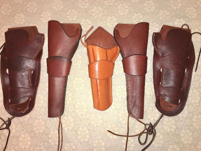 New leather holster selection