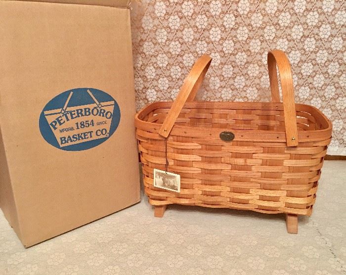 Peterboro magazine basket; there are several of these