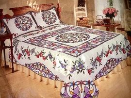 Stained-glass-effect quilts--so unique and hard to find!