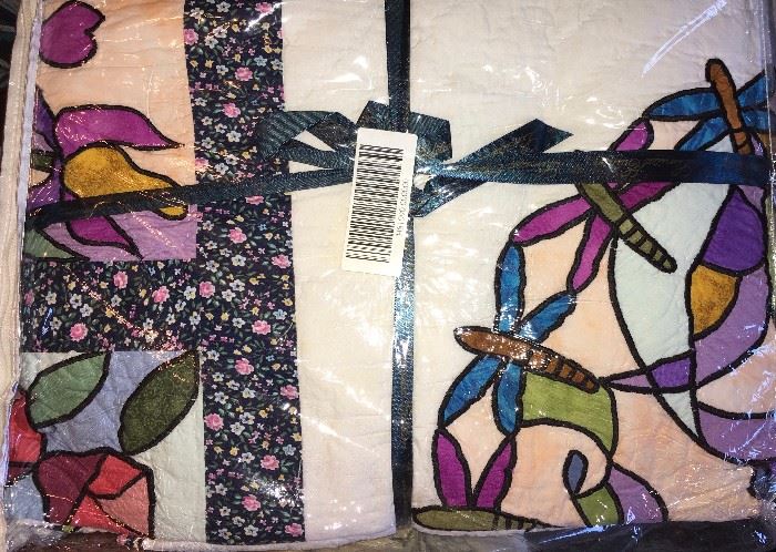 Stained-glass-effect quilts--so unique and hard to find!