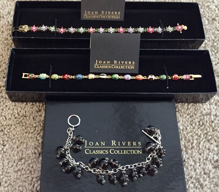 Joan Rivers' bracelets 