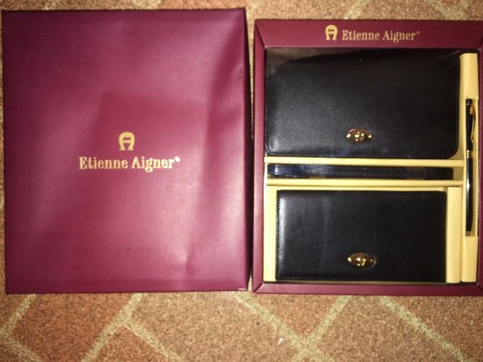 Aigner wallet sets (there are several)