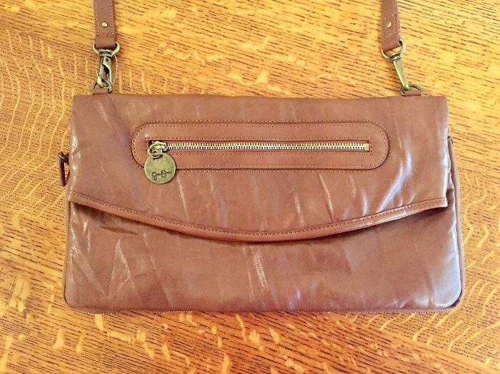 Jessica Simpson fold-flap purse 