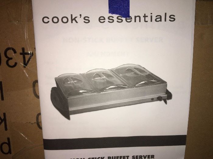 Cook's Essentials electric buffet server