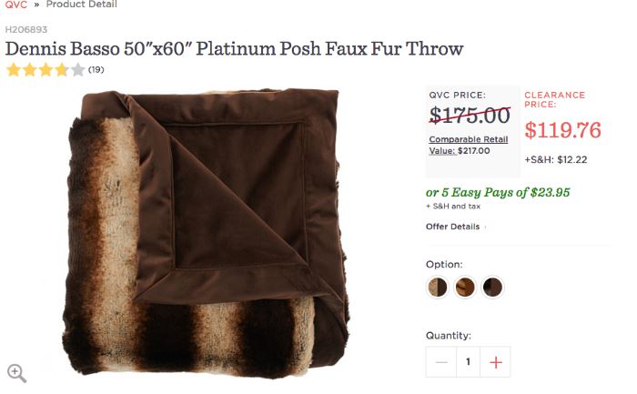There are several faux-fur Dennis Basso throw blankets in original packaging with Basso box as well as several accent pillows