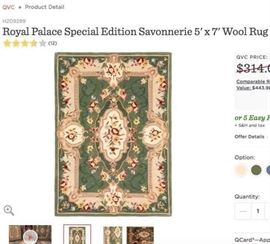 There are two 2x10' runners in the mocha color of this pattern in original packaging