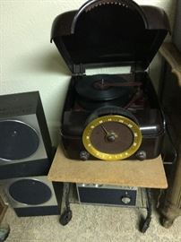 vintage record player by zenith