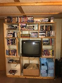 BOOKS, HUGE SELECTION OF VHS TAPES