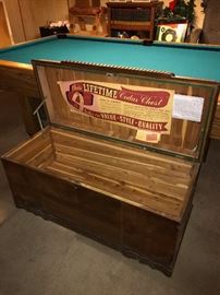 ANTIQUE CEDAR CHEST