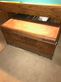 ANTIQUE CEDAR CHEST