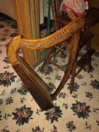 ANTIQUE HARP