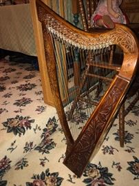ANTIQUE HARP