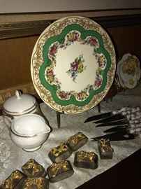 ANTIQUE DESSERT DISH