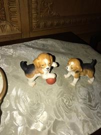 PUPPY FIGURINES