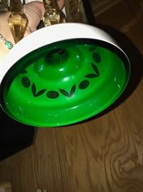 ANTIQUE BOHEMIAN GLASS MANTLE LUSTERS