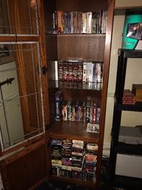 DVDS, BLU-RAYS, VHS