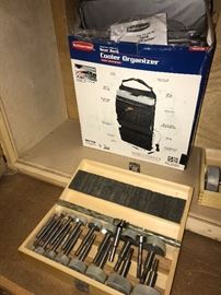 COOLER ORGANIZER / ROUTER BIT SET