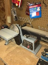 DELTA 4" BELT / 6" DISC SANDER