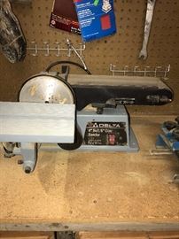 DELTA 4" BELT / 6" DISC SANDER