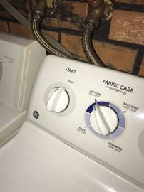 WASHER AND ELECTRIC DRYER