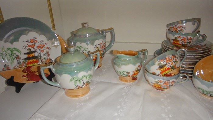 Oriental Tea Set 