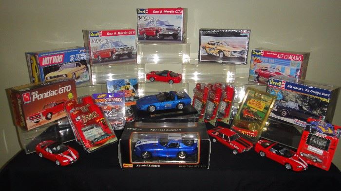 Model Cars, Sealed Packs and boxes 