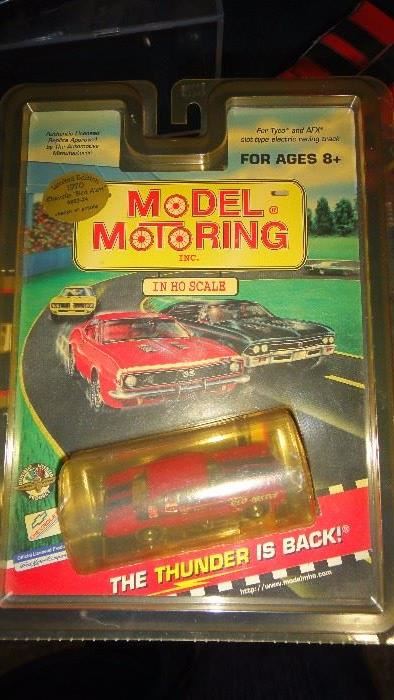 Model Motoring – 1970 Chevelle “Red Alert”  this HO scale for TYCO & AFX slot type electric racing track (sealed)
