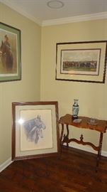 Hunt prints, Horse art