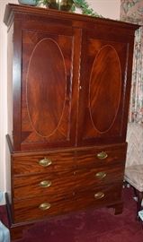 Antique Mahogany Armoir