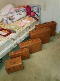 Vintage sampsonite luggage