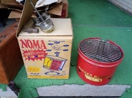 Burger bucket grill and nova color wheel