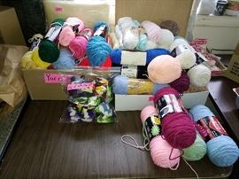 Lots of yarn