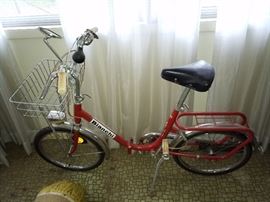 Bianchi folding bike, like new