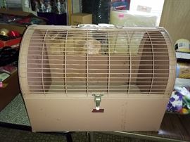 Antique pet carrier 